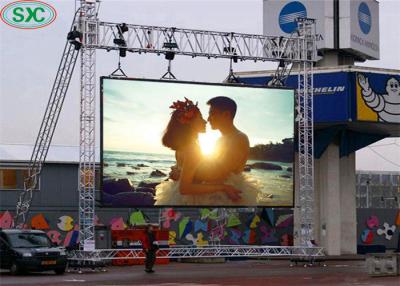 China p6 alquiler al aire libre grande de la exhibición de pantallas de vídeo de la alta definición a todo color LED en venta