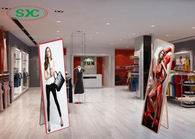 China Indoor Led Mirror Display , P2.5 Advertising LED Poster Screen 160x160mm Module for sale