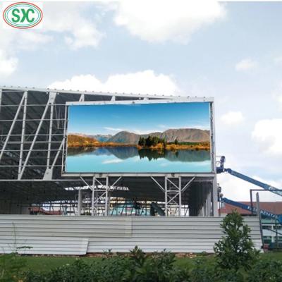 China Sinal exterior SMD2121 do diodo emissor de luz de Digitas da cor P4 completa com certificação do FCC RoSH do CE à venda