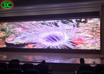 China Wide Viewing Angle Indoor Full Color LED Display 4mm Mall Advertising Screen MBI5124IC for sale
