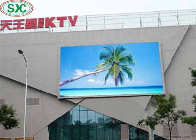 China Outdoor P6 Led Advertising Board , High Brightness Led Display 960x960mm Cabinet for sale