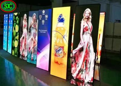 China Smart Digital Advertising Led Display Poster Standing Magic LED Screen P2.5 for sale