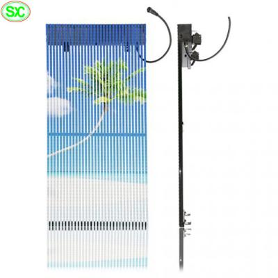 China Super Thin 3cm Flexible Curtain LED Display Backdrop Outdoor P15 6500K-9500K for sale