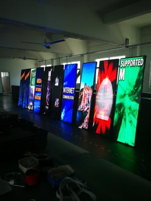 China P3 LED Poster Display HD Vertical Screen Indoor Advertising LED Display Stand for sale