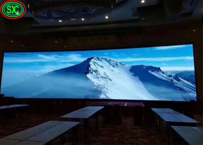 Chine affichage à LED Fixe d'intérieur de lancement de pixel de 2mm, taille visuelle de Cabinet du mur 512*512mmmm de LED à vendre