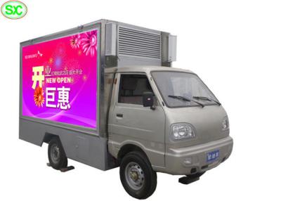 China P4 Mobile Outdoor HD Truck LED Display 60Hz Frame Rate 5 Years Warranty for sale
