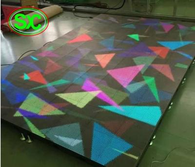 China 6.25 Mm Smd Digital Dance Floor Full Color , Stage Starlight Dance Floor For Outdoor for sale