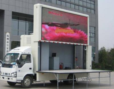 China Mobile Mounted LED Video Display Panels , P6 LED Mobile Billboard RGB 3 In 1 for sale