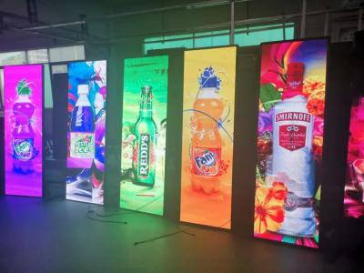 China Smart Digital Advertising LED Poster Display Standing Magic P2.5 LED Screen for sale