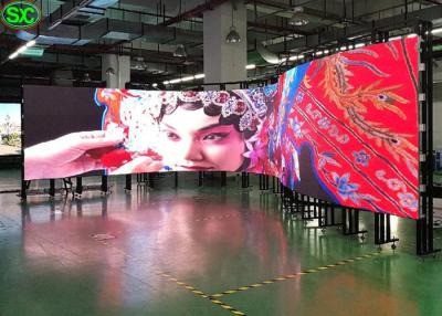 China P2.5 Flexible LED Screen RGB 3 In 1 160000/M² Pixel Density 2121 Lamp Size for sale