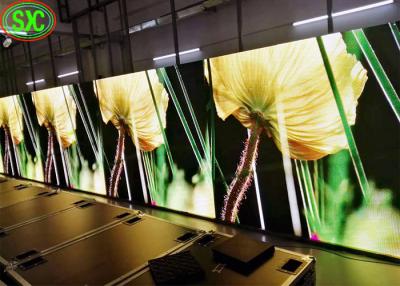 China Tamaño de gabinete a todo color al aire libre de alquiler de pared de la pantalla LED de P4.81mm 500x1000m m 500x500m m en venta