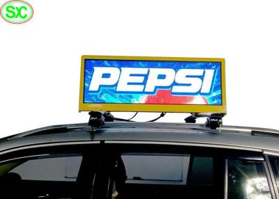 China P4 P5 Taxi Top LED Digital Display Full Color 3G 4G WIFI GPS Advertising Billboard for sale