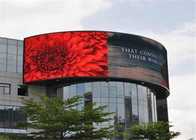 China Signboard Wall Video Advertising Led Display Screen Outdoor P4 3 Years Warranty for sale