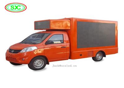China HD Outdoor Full Color Led Sign Truck P10 Mobile Advertising Display Screen for sale