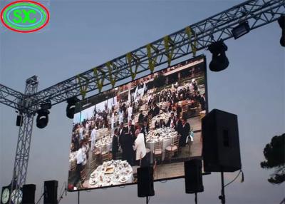 China High Resolution IP65 1R1G1B Outdoor Rental Led Display for sale
