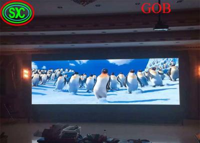 China Fixed Led Display video wall led tv backdrop GOB COB technology with CE ROHS FCC CB Certificates for sale