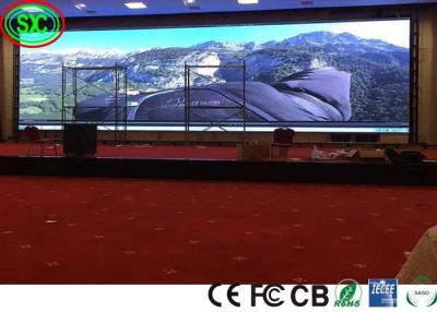 China Las pantallas video de la etapa LED de la pared, los tableros de mensajes llevados exhiben 600Hz en venta