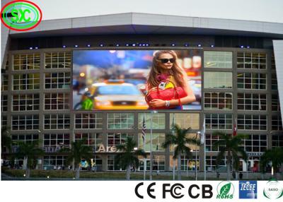 China 320W/m2 P6 6500cd/M2 1R1G1B LED Advertising Billboard Panel for sale