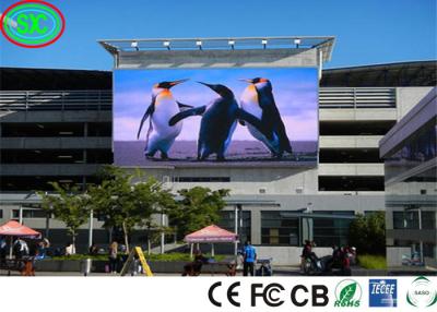 China Outdoor P6 SMD2727 1R1G1B 7000cd/m2 Full Color LED Panels for sale