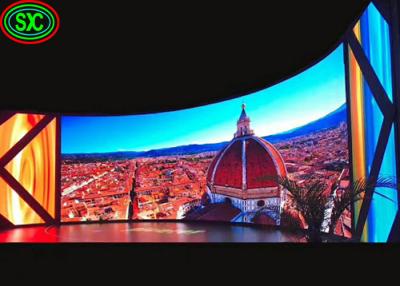 China 1000nits SMD2121 P3.91 Indoor Curved Led Display For Stage for sale