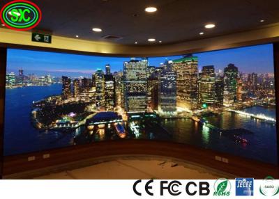 China P3.91 Indoor Curve Stage LED Screens Seamless Connection In Video LED Display Ready to Ship for sale