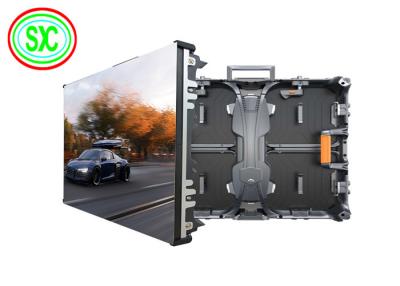 China 1R1G1B talla 500*500 hermosa milímetro del panel de la pantalla LED 1200 Cd/M del brillo de alquiler interior del ² en venta