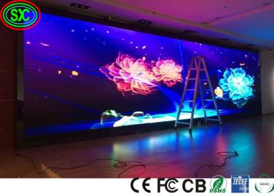 Chine Signage numérique mené polychrome d'intérieur de mur visuel d'offre d'écran de visualisation P4 et panneau de mur mené à vendre
