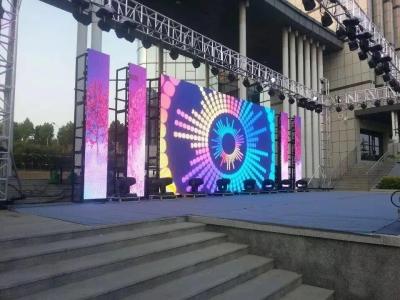China High Refresh Rental 500x500mm  cabinet p3.91 Stage LED Screens Indoor Quick Assemble For Stage Events for sale