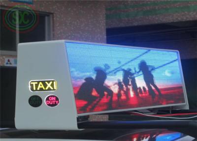 China High clarity P5 high brightness taxi led sign/taxi roof led screen/taxi top led display for sale