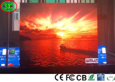 China Seamless IP43 250W/M2 GOB LED Display P1.9 P2 P2.5 IECEE for sale