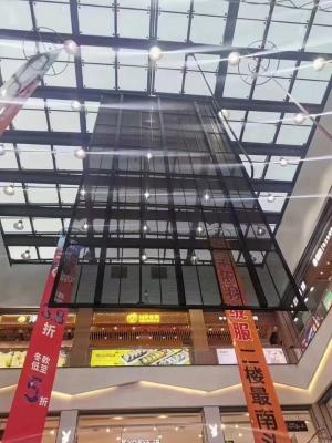 Cina Lo schermo trasparente 500x1000mm p3.91 di pubblicità di vetro all'aperto LED per la finestra ha condotto l'esposizione, controllo di marca della nova 1920hz in vendita