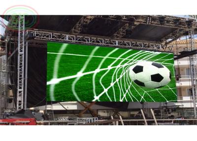 China Full color Outdoor Led Advertising Screens 500x1000mm Video Display Function for sale
