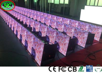 China La publicidad interior de HD llevó las pantallas de visualización llevadas artesona 500*500m m que P3.91 llevó el módulo llevado flexible de la pared video en venta