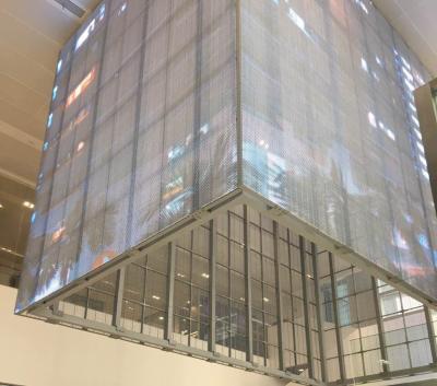 China Transparent Led Screen P3.91 1000mm*500mm/1000mm*1000mm Glass Windows Mounted for Jewelry for sale