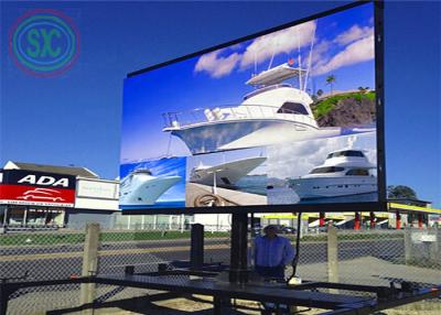 China Auto up and down outdoor full color P6 LED display on the trailer for car cinema for sale