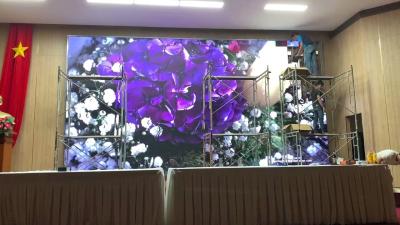 China TV studio/station/church stage fixed installation 512x512mm aluminum panel full color cheap indoor p4 led screen for sale