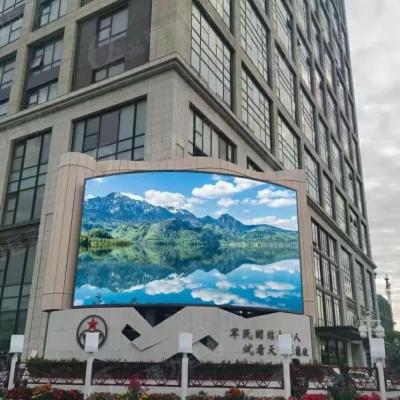 China outdoor full color p6 p8 p10 good quality hd high definition screens fixed waterproof ip65 cabinet led video wall billbo for sale