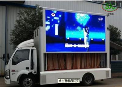 China Electronic Advertising  Mobile Truck LED Display P10 smd3535 1R1G1B brighter led screen for sale