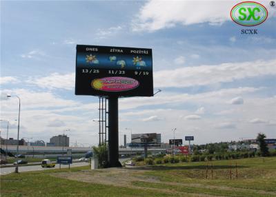 China Light Weight SMD Outdoor LED Billboard , 31.25mm Full Color LED Display For Studio for sale