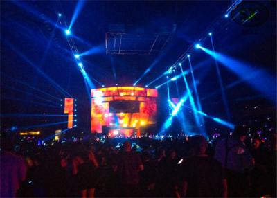 China High brightness digital electronic P10  Stage LED Screens , 160mmx160mm for sale