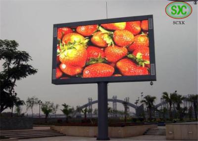 China Tricolor High Brightness Sync LED Billboards Advertising For Mansion Video Wall for sale
