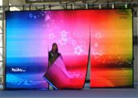 China Exposição de diodo emissor de luz pública da cortina da mostra IP68 P25 da fase da área com brilho 6500cd/m2 à venda