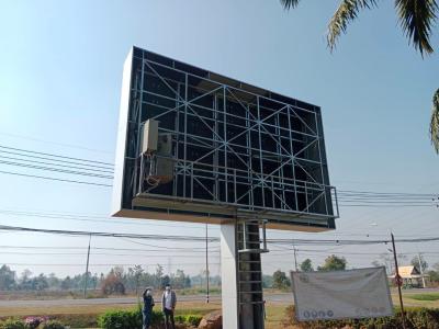 China Full Color Waterproof Fixed Outdoor P10 960x960mm  LED Advertising Display Screen Board for sale