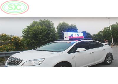 China Pantalla al aire libre de alta calidad del taxi LED de P 6 para la publicidad movible en venta