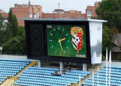 China 16mm x 16mm P10 Sports Stadium LED Display Advertising Field for sale