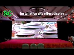 HD Indoor /outdoor stage rental led display for meeting