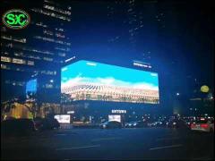 Outdoor high refresh advertising led billboard building led screen