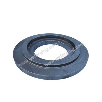 China Industrial Rolled Steel Rings Axle Shaft Forging Hot Galvanized Forged Steel Ring for sale