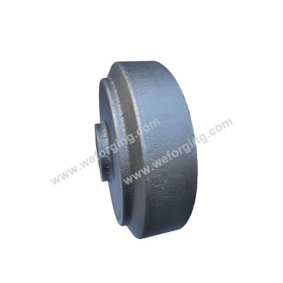 China Gear Shaping Rolled Ring Forging Process Gear Blanks Axle Shaft Forged Pipe Fittings for sale