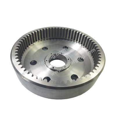 China Engrenagens de anel de aço inoxidável Resistência à corrosão Engrenagens industriais grandes Engrenagem de anel interior à venda